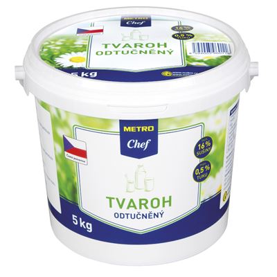 METRO Chef Tvaroh měkký 16 % chlaz. 5 kg