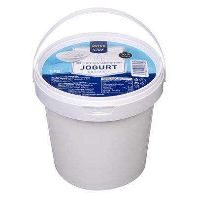 METRO Chef Jogurt bílý smetanový 10% 1 kg