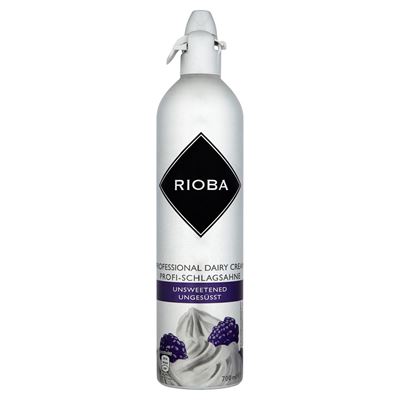 RIOBA Šlehačka ve spreji neslazená 35% 700 ml