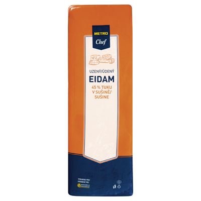 METRO Chef Eidam uzený 45% chlaz. cca 3 kg