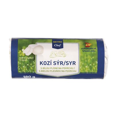 METRO Chef Kozí sýr s bílou plísní chlaz. 180 g