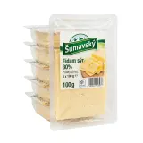 Šumavský eidam sýr 30% plátky chlaz. 5 x 100 g