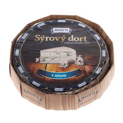 MADETA Sýrový dort s nivou chlaz. cca 1,4 kg