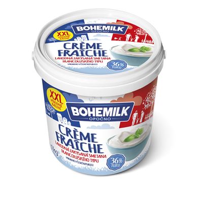 BOHEMILK Smetana Créme Fraiche 36% chlaz. 1 kg