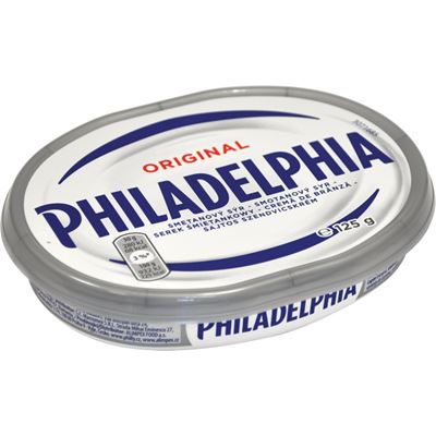 PHILADELPHIA Sýr termizovaný chlaz. 125 g
