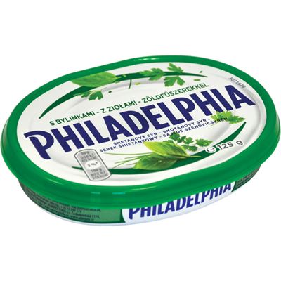 PHILADELPHIA sýr s pažitkou chlaz. 125 g