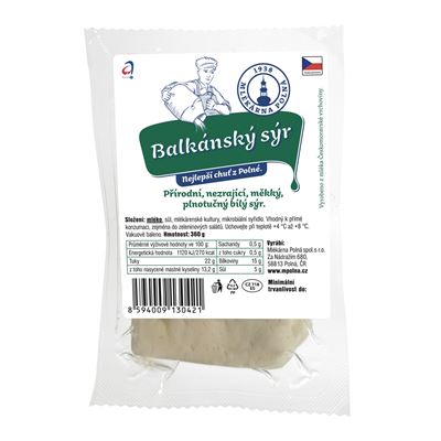 MLÉKÁRNA POLNÁ Polná Balkánský sýr chlaz. 360 g