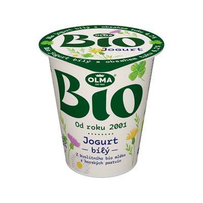 OLMA Via Natur jogurt bílý BIO chlaz. 150 g