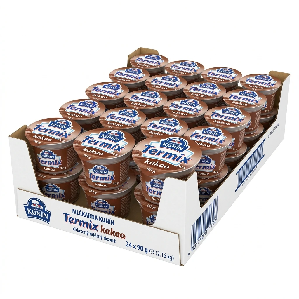 MLÉKÁRNA KUNÍN Termix kakao chlaz. 24 x 90 g