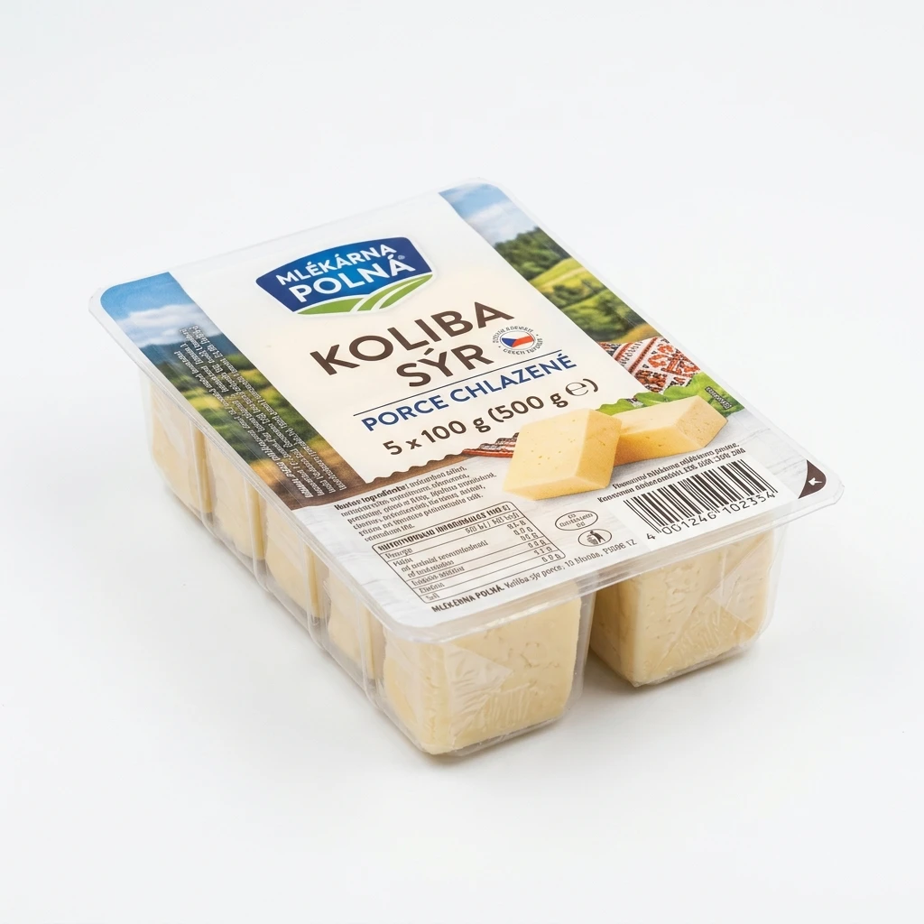 MLÉKÁRNA POLNÁ Koliba sýr porce chlaz. 5 x 100 g