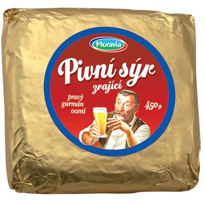 Moravia Pivní sýr chlaz. 450 g