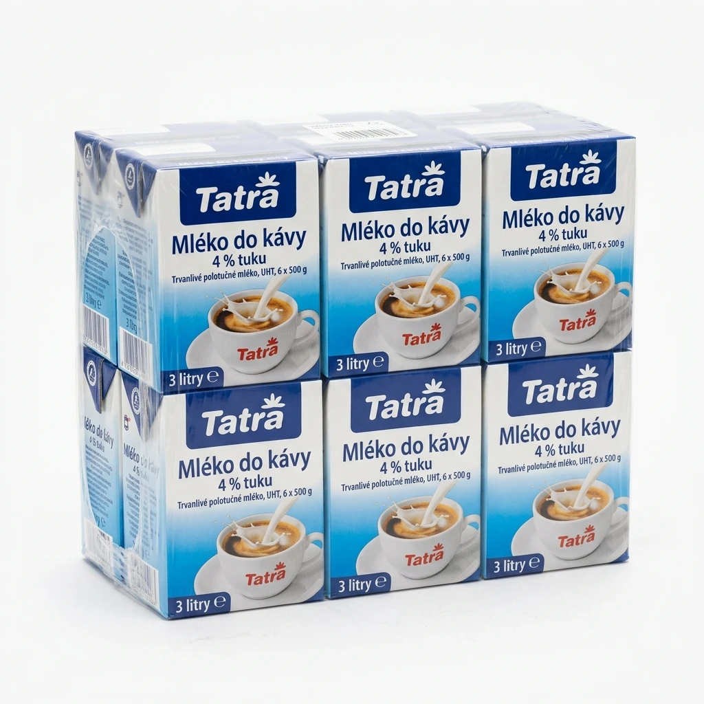 Tatra Mléko do kávy 4 % 6 x 500 g