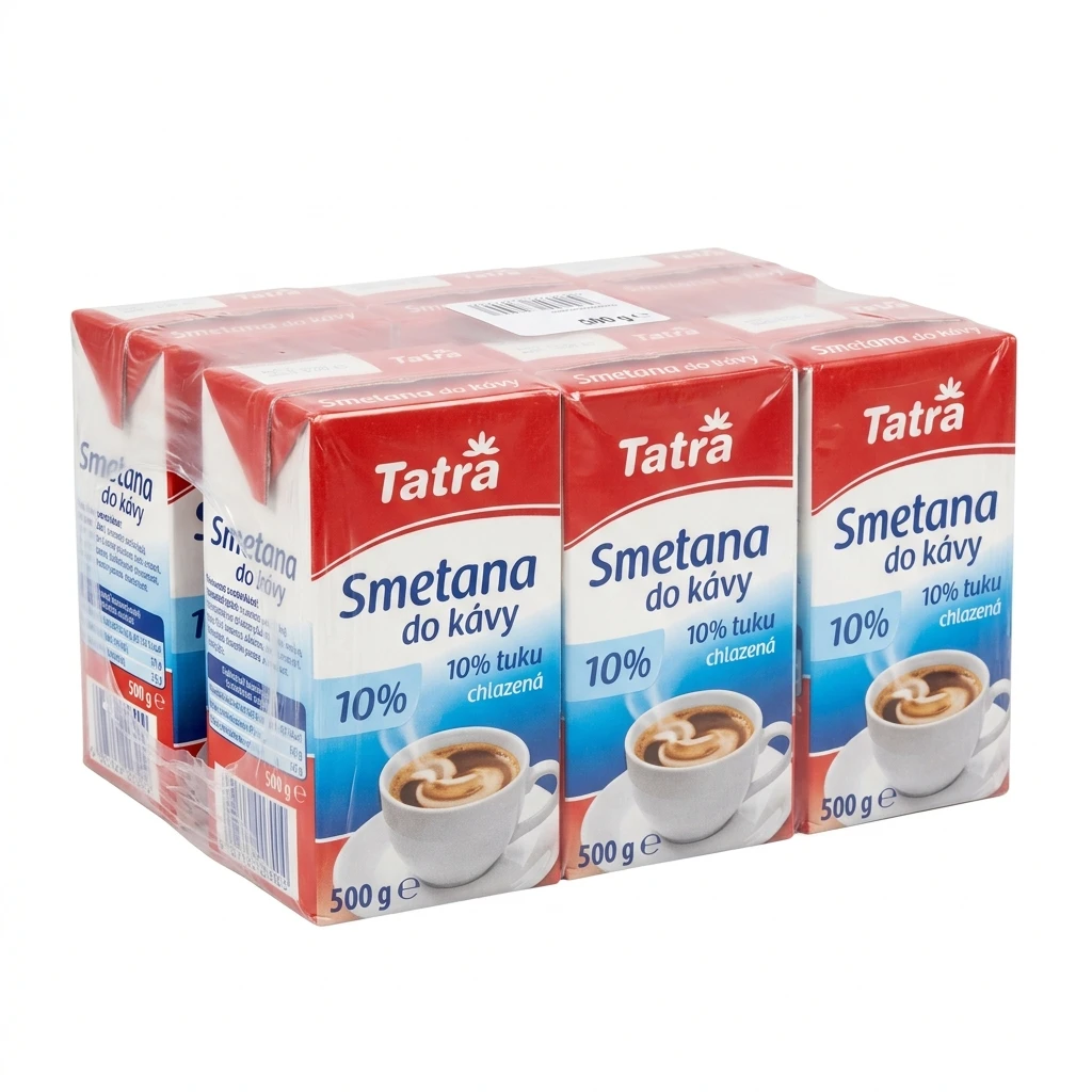 Tatra Smetana do kávy 10% chlaz. 6 x 500 g