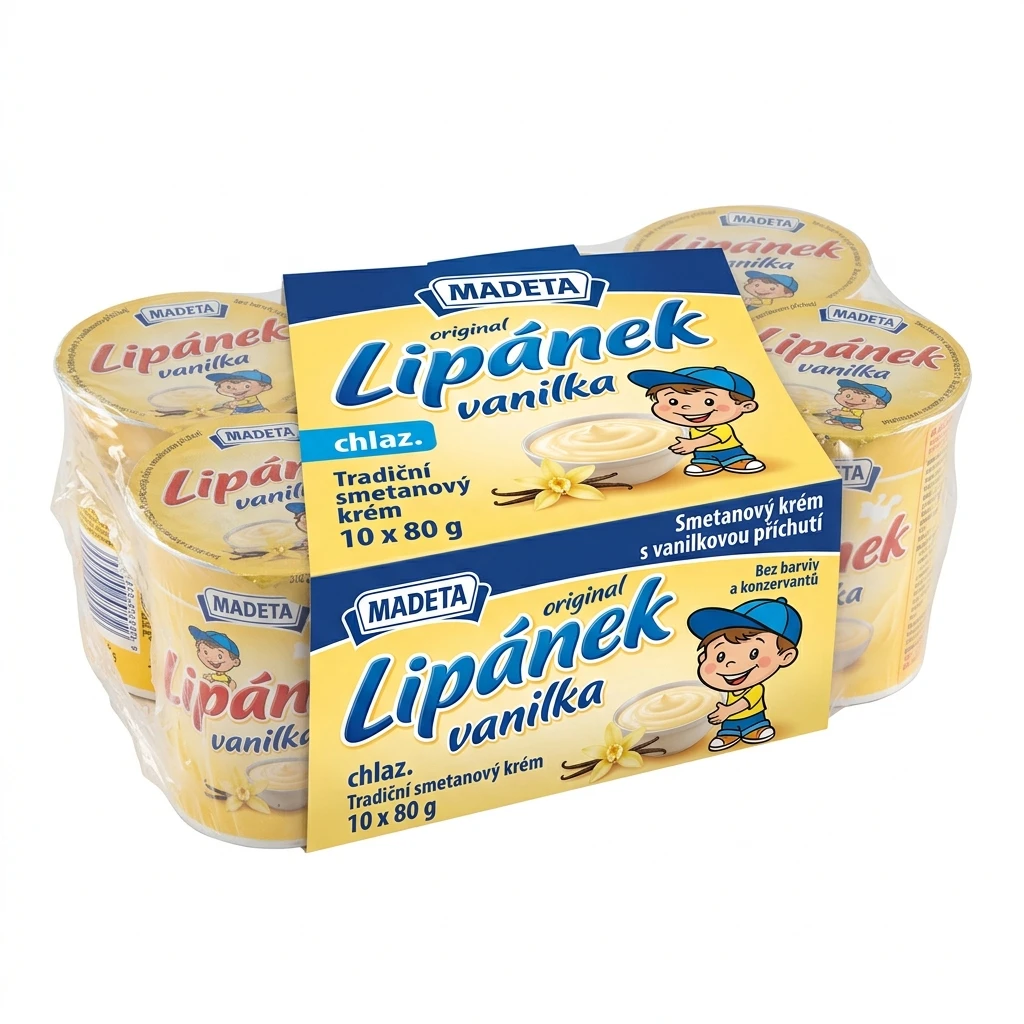 MADETA Lipánek vanilka chlaz. 10 x 80 g