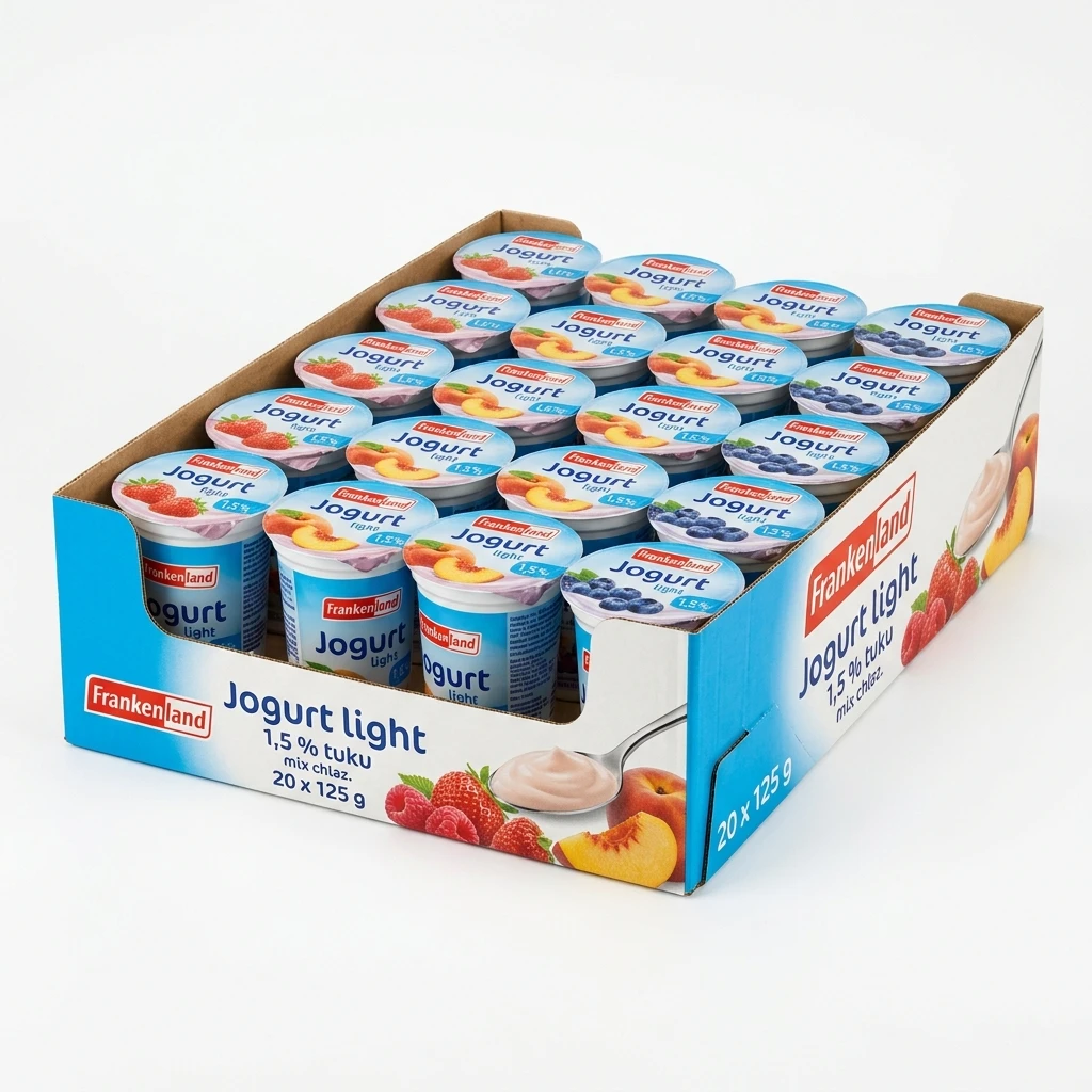Frankenland Jogurt light 1,5 % tuku mix chlaz. 20 x 125 g