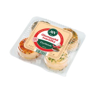 A.W. Čtyřlístek olomoucké tvarůžky chlaz. 240 g