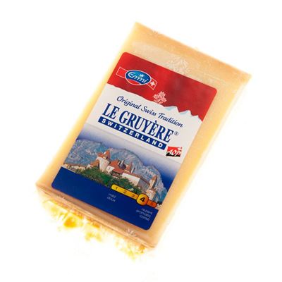 LAKTOIMPEX Gruyere Sýr švýcarský tvrdý 45% chlaz. 200 g
