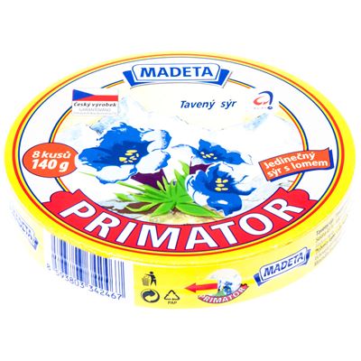 MADETA Primátor sýr tavený 45% chlaz. 140 g