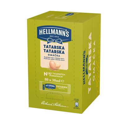 HELLMANN'S Tatarská omáčka porce chlaz. 80 x 30 ml