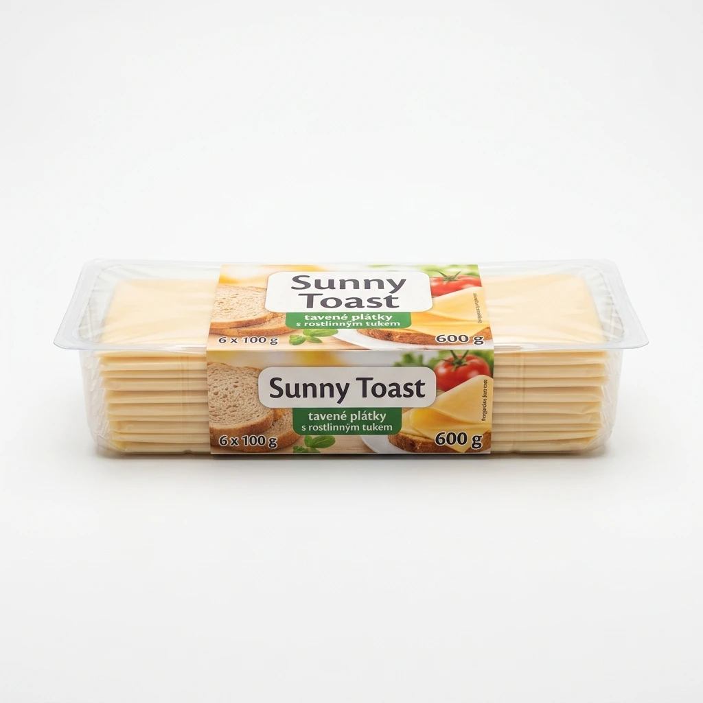 Sunny Toast tavené plátky s rostlinným tukem chlaz. 6 x 100 g