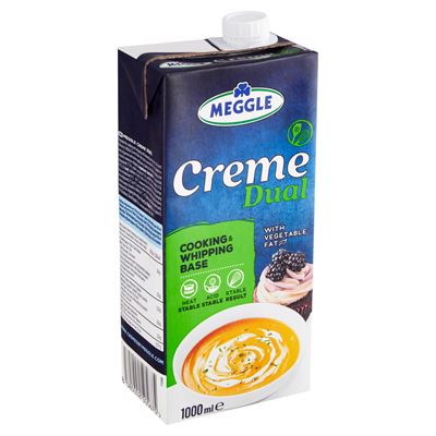 MEGGLE Creme Dual neslazený 25 % chlaz. 1 l