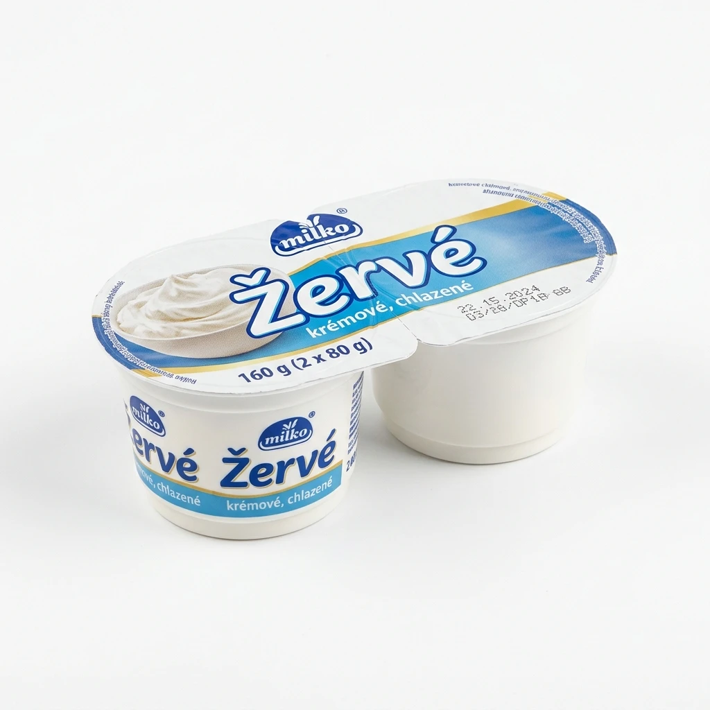 milko Žervé krémové chlaz. 2 x 80 g