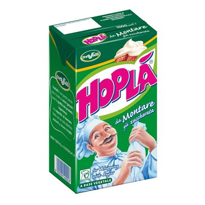 TREVALLI Hoplá Krém rostlinný slazený 26% chlaz. 1 l