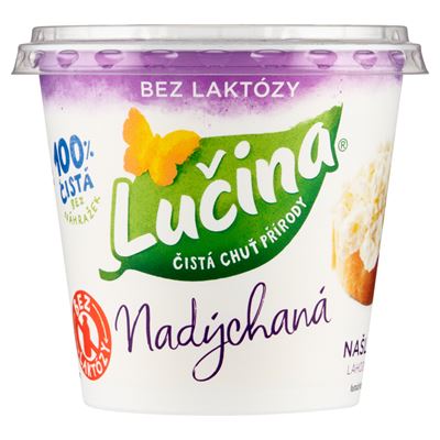 Lučina Nadýchaná bez laktózy chlaz. 140 g