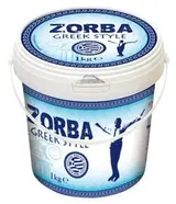ZORBA Jogurt smetanový 10 % tuku chlaz. 1 kg