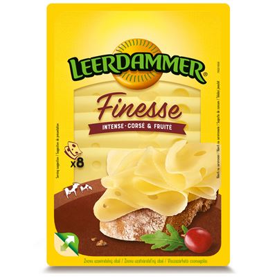LEERDAMMER Finesse Caractére sýr plátky chlaz. 80 g
