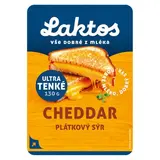 LAKTOS Cheddar ultra tenké plátky chlaz. 130 g