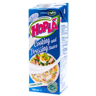 TREVALLI Hoplá Krém rostlinný na vaření/dres. 23% chlaz. 1 l