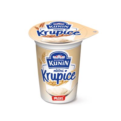 MLÉKÁRNA KUNÍN Mléčná krupice natural Maxi chlaz. 400 g