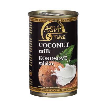 ASIA TIME Coconut Milk/ kokosové mléko 165 ml EO
