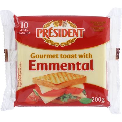 PRÉSIDENT Sýr tavený Emmental chlaz. 200 g