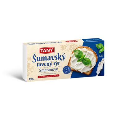 TANY Šumavský tavený sýr smetanový chlaz. 150 g