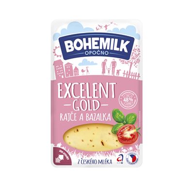 BOHEMILK Excelent Gold 48% rajčata bazalka plátky chlaz. 100 g