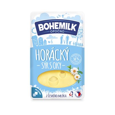 BOHEMILK Horácký sýr 30 % plátky chlaz. 100 g