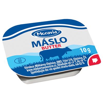 Moravia Máslo porce chlaz. 100 x 10 g