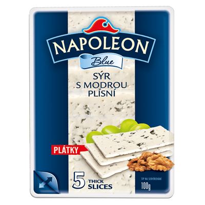 NAPOLEON s modrou plísní plátky chlaz. 100 g