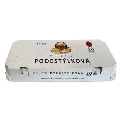 Schubert/METRO Chef Vejce podestýlková vel. M čerstvá 10 ks