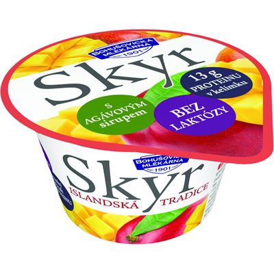 Skyr mango bez laktózy chlaz. 130 g