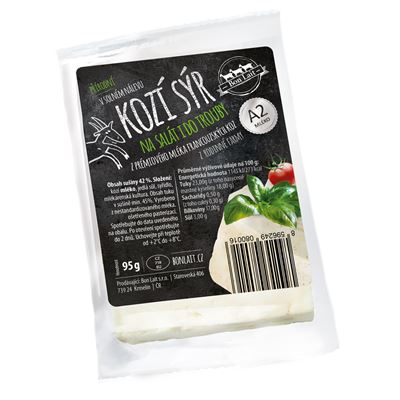 Kozí sýr v solném nálevu přírodní chlaz. 95 g