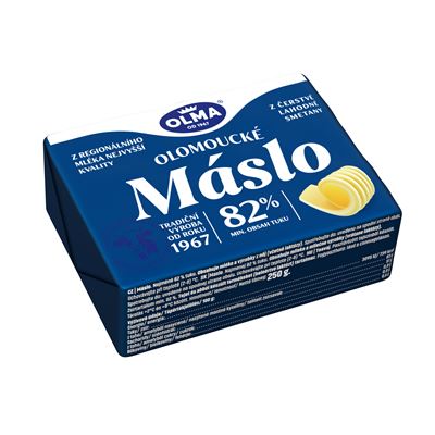 OLMA Máslo 82 % chlaz. 40 x 250 g