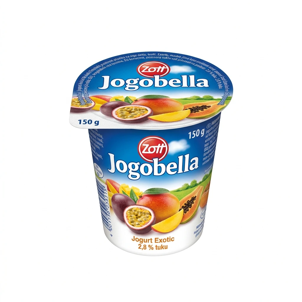 Zott Jogobella Jogurt Exotic 2,8 % tuku chlaz. 20 x 150 g