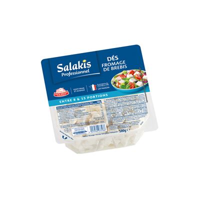 Salakis Sýr ovčí kostky chlaz. 500 g