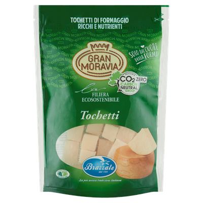 GRAN MORAVIA Tochetti tvrdý sýr- kostky chlaz. 150 g
