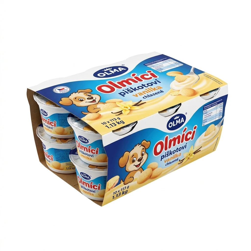 OLMA Olmíci piškotoví vanilka chlaz. 10 x 113 g