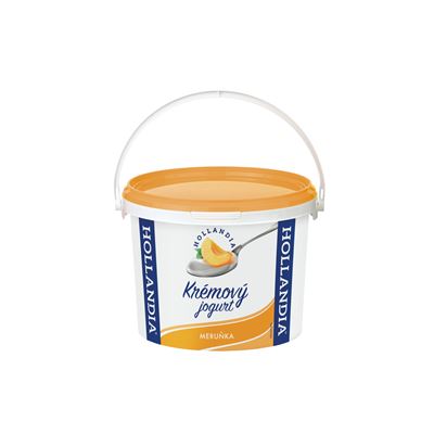 HOLLANDIA Jogurt krémový meruňka chlaz. 3 kg
