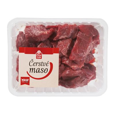 Fine Life Libové kostky z hovězího ořechu ochranná atmos. chlaz. 500 g